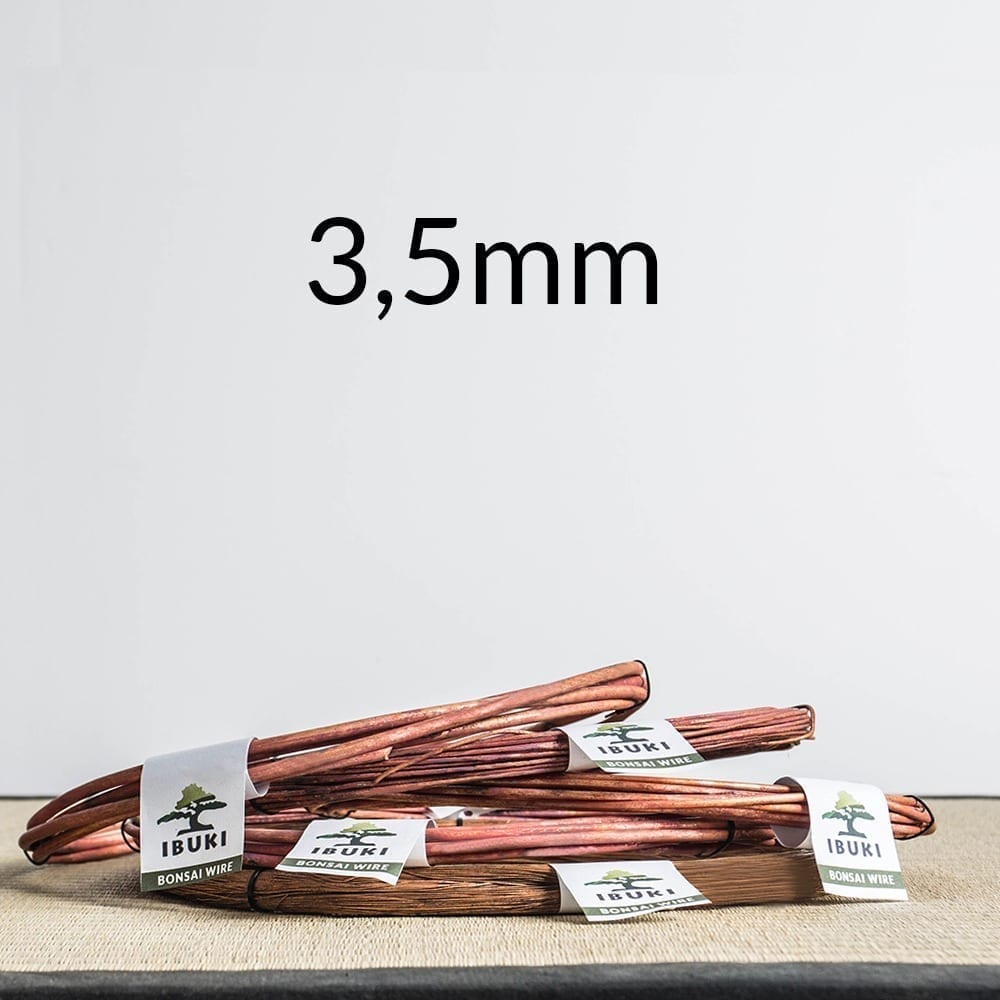 35mm 1 Aluminium Bonsai Wire 2,5mm 0,5kg   Image of 35mm 1