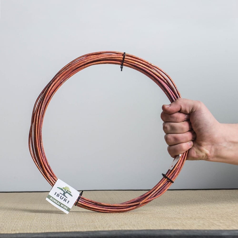 drut02 2 Copper Bonsai Wire 1,2mm 250g   Image of drut02 2