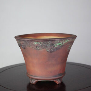 bonsai pot 1 8 300x300 Hand made IBUKI bonsai pot by Mariusz Folda. Size: 27 x 22 x 7 cm high   Image of bonsai pot 1 8 300x300