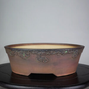 bonsai pot 1 6 300x300 Hand made IBUKI bonsai pot by Mariusz Folda. Size: 38,5 x 15 cm high.   Image of bonsai pot 1 6 300x300
