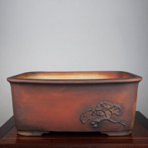 bonsai pot 1 23 300x300 Hand made IBUKI bonsai pot by Mariusz Folda. Size: 47 x 38 x 12 cm high.   Image of bonsai pot 1 23 300x300