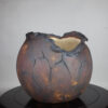 bonsai pot 4 4 Hand made IBUKI bonsai pot by Mariusz Folda. Size: 21 x 23 cm high.   Image of bonsai pot 4 4