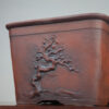 bonsai pot 2 5 Hand made IBUKI bonsai pot by Mariusz Folda. Size:  23 x 22,5 x 16 cm high.   Image of bonsai pot 2 5