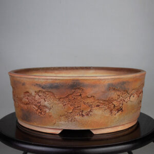 bonsai pot 1 7 300x300 Hand made IBUKI bonsai pot by Mariusz Folda. Size: 36 x 13 cm high   Image of bonsai pot 1 7 300x300