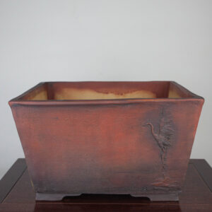 bonsai pot 1 13 300x300 Hand made IBUKI bonsai pot by Mariusz Folda. Size: 36 x 13 cm high   Image of bonsai pot 1 13 300x300