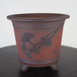 bonsai pot 1 35 300x300 Hand made IBUKI bonsai pot by Mariusz Folda. Size: 24 x 23 x 21 cm high   Image of bonsai pot 1 35 300x300
